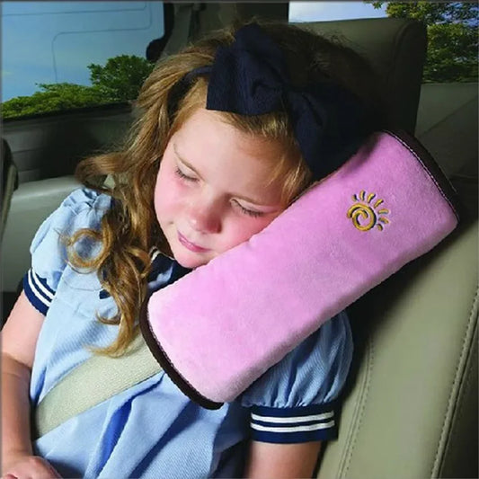 Ceinture de chaise pour bébé, oreiller de voiture, ceinture de sécurité automobile, coussin d'épaule, harnais de Protection, oreiller de soutien pour enfants en bas âge