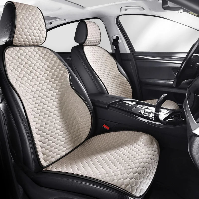Housse de siège de voiture universelle quatre saisons, coussin de siège confortable et respirant en soie glacée pour sièges de voiture, Protection Stable