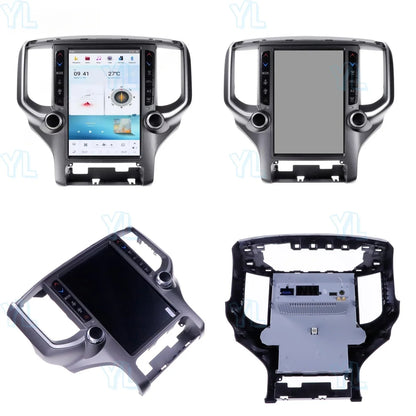 YANFU pour Dodge Ram 2019- 2023 autoradio GPS Carplay voiture multimédia vidéo Android 13.0 Navi unité principale 4G WIFI groupe numérique