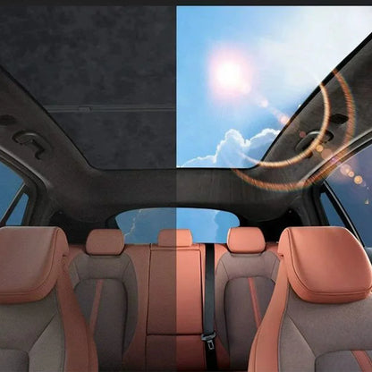 Pour Xpeng G6 2024 2025 2026 clip de voiture pare-soleil toit en verre parasol avant arrière toit ouvrant lucarne pare-soleil rideau accessoires