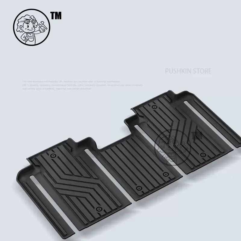 Tapis de sol de voiture pour Zeekr 9X 2025 2026, tapis de coffre en TPE et doublure de chargement, tapis de coffre toutes saisons, accessoires de doublure de sol