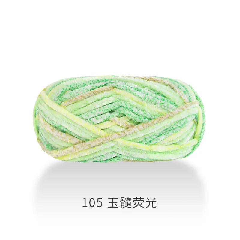 Fil à tricoter 100g, fil de glace douce, fil de coton tricoté à la main pour écharpe, Crochet de bricolage tricoté à la main