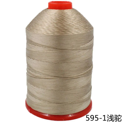 Fil de Cuir Polyester à 16 Brins, Creux, Crochet Fait à la Main, Bracelet Tissé, Pompon, 1mm, 210D