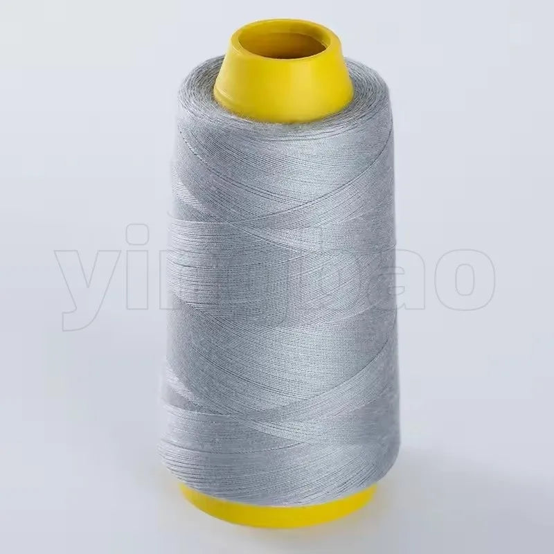 Fil à coudre en Polyester solide et Durable, 1300 Yards/rouleau, Machine à coudre professionnelle, broderie, outils de couture à domicile