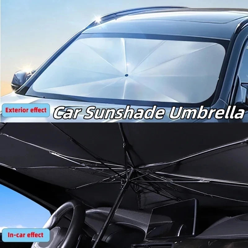 Pare-soleil de voiture, pare-brise avant pliable, Protection d'été, isolation thermique, accessoires de voiture