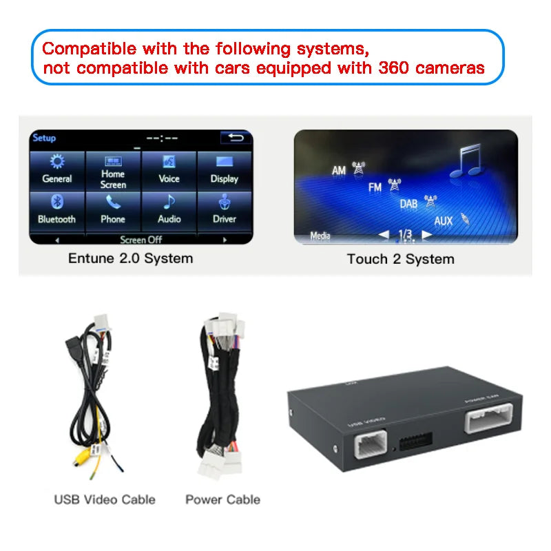 2026 nouveau module Carplay Android Auto sans fil pour TOYOTA CHR Corolla Camry Auris prius RAV4 Avensis Highlander décodeur de jeu de voiture