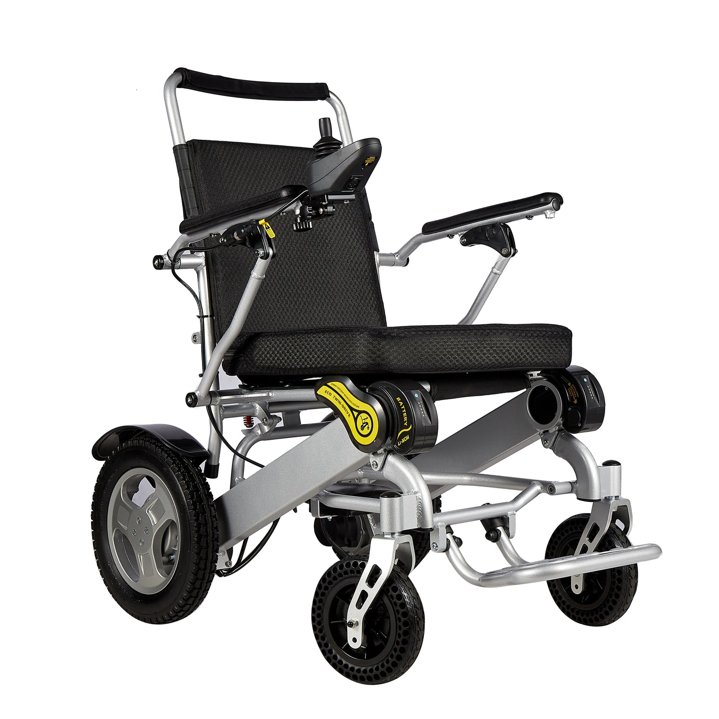 Fournitures de soins de santé pour fauteuil roulant, moteurs électriques, deux chargeurs amovibles rapides, fauteuil roulant électrique allemand