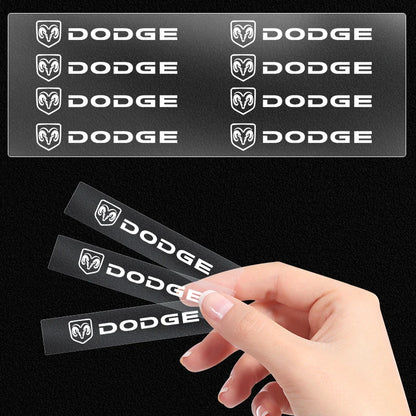 Autocollants aléatoires pour intérieur de voiture, 2/5/10 pièces, autocollants pour volant de voiture, pour Dodge Journey calibre Challenger Charger Durango