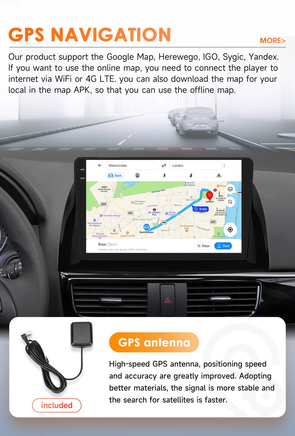 Snapdragon 8Core Android 14 autoradio pour Mazda CX5 CX-5 2012-2015 lecteur multimédia 6115 360 Cam Autoaradio Carpay Android Auto