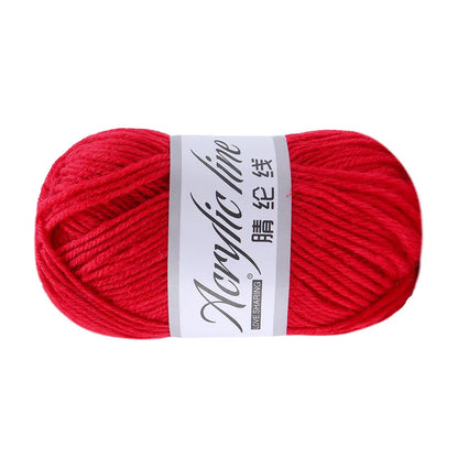 Écharpe en Laine Épaisse Robuste, Fil de Tricot Épais, Chaud, Ménage, Enfants, Chapeau, Optique Douce, Crochet, 50g