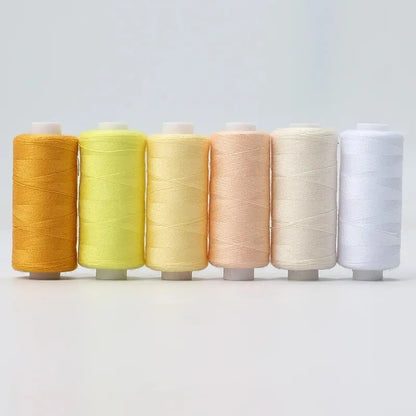 Nouvelles fils à coudre 42 couleurs fils de Polyester pour la couture à la main ou à la Machine couture à la main Machine à broder Quilting et artisanat