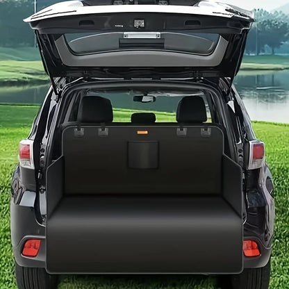 Tapis de bagage lavable pour chien, doublure de coffre de voiture, protecteur antidérapant, imperméable, couverture de chargement pour animaux de compagnie, résistant aux rayures pour petits camions