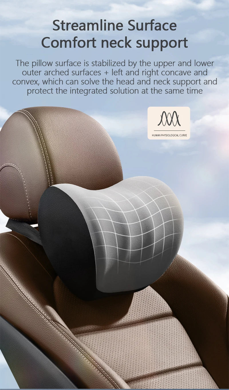 Oreiller cervical électrique pour voiture, vibration valide, support de voiture intelligent, coussin lombaire, siège, sauna, repos du dos