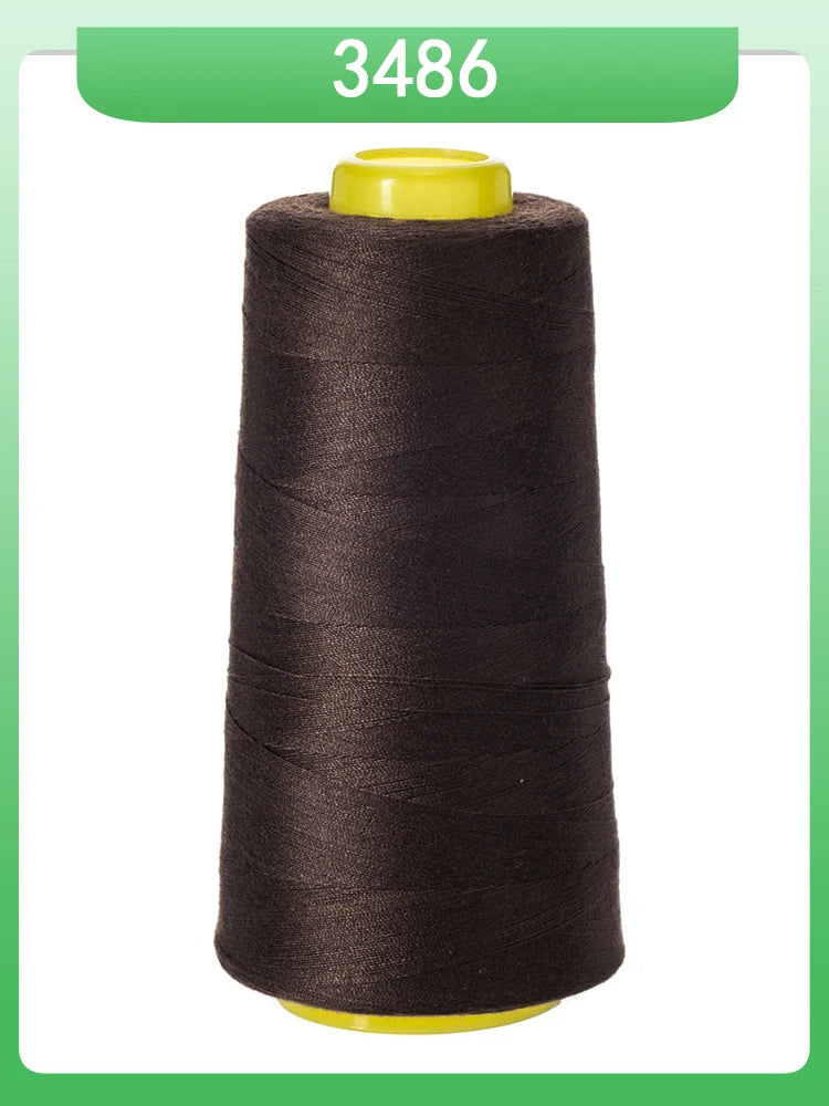 Fil à coudre ultra-fin 602-fil en polyester semblable à la soie à grande vitesse 60s/2 5000m, pour machine à broder et travaux d'aiguille délicats