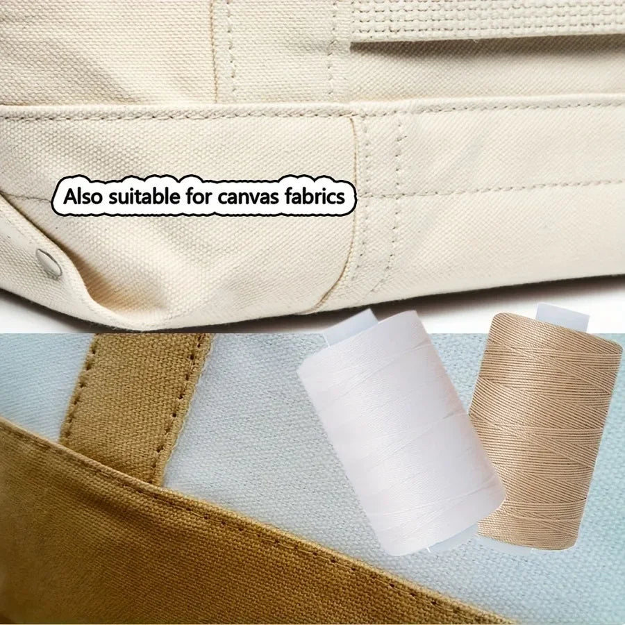Ligne épaisse colorée en polyester à grande vitesse – couture chaussures, bagages, denim