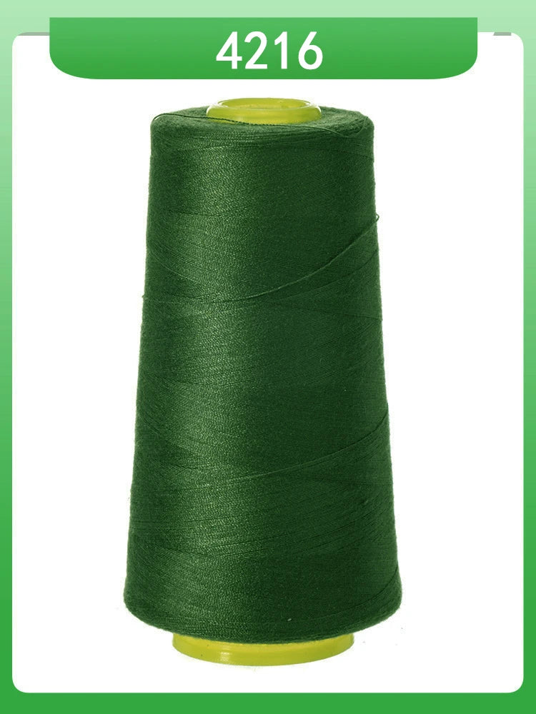 Fil à coudre ultra-fin 602-fil en polyester semblable à la soie à grande vitesse 60s/2 5000m, pour machine à broder et travaux d'aiguille délicats