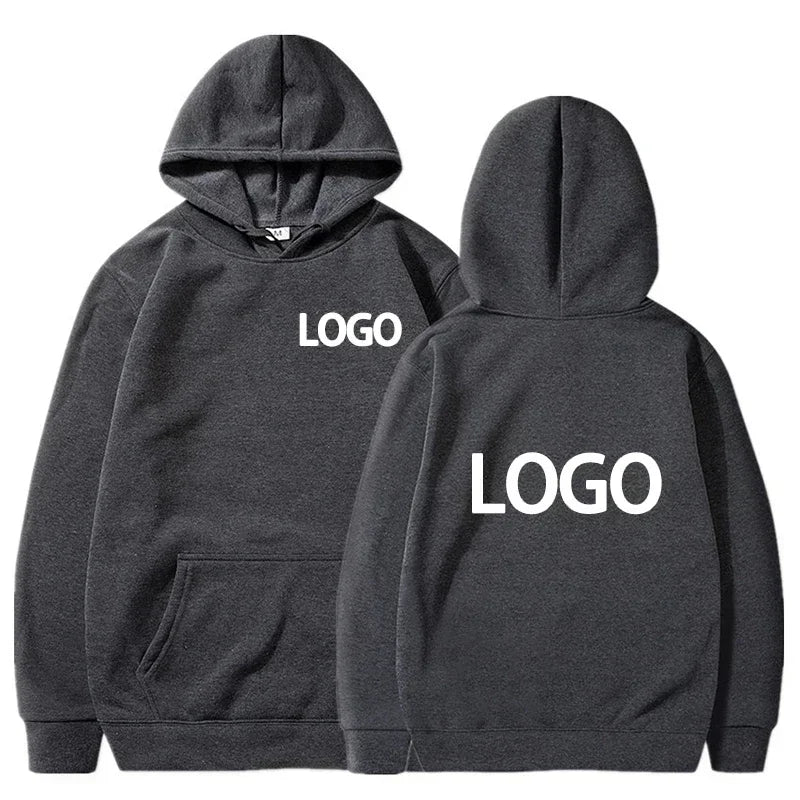 Pull à capuche 80% polyester et 20% coton pour hommes et femmes, vêtements décontractés personnalisés par équipe avec personnalité à la mode