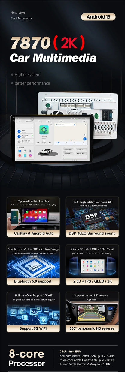 MAMSM-Autoradio pour Honda Civic 7, LHD, RHD, 2000-2006, Android 13, Limitation, Lecteur vidéo, GPS, 4G, Carplay, Auto Stereo, Head Unit