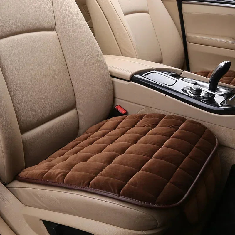 Housse de siège de voiture, coussin chaud d'hiver, antidérapant, universel, pour chaise avant, coussin respirant pour véhicule, protection automobile