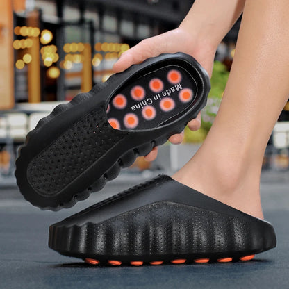 Chaussures de plage pour hommes de marque, sandales d'été antidérapantes, claquettes A001 2026, chaussures de plage pour hommes, pantoufles pour hommes
