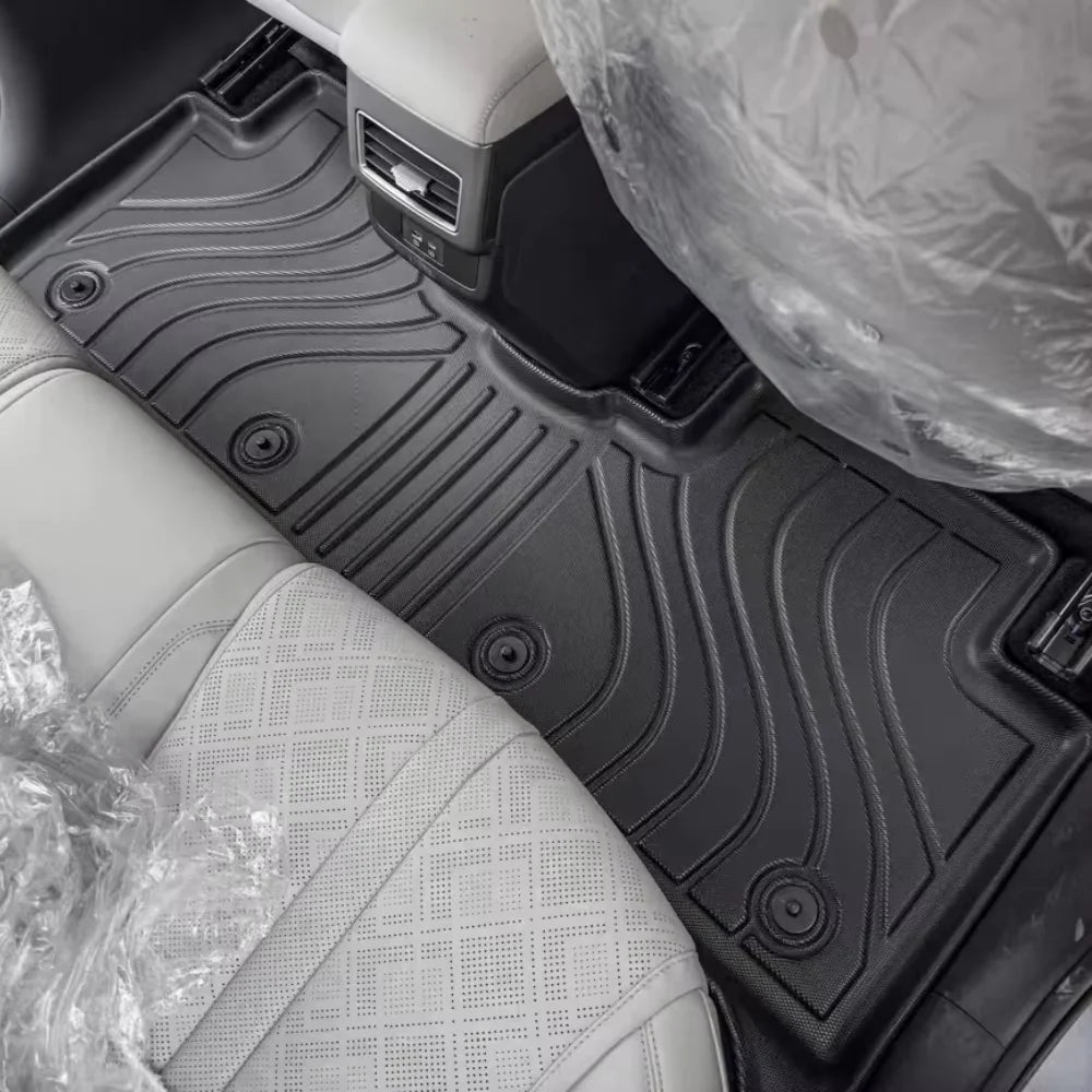 Tapis de sol de voiture Zeekr 7X 2024 2025 2026, 5 sièges, doublure de chargement toutes saisons, coussinet de coffre, accessoires imperméables en TPE