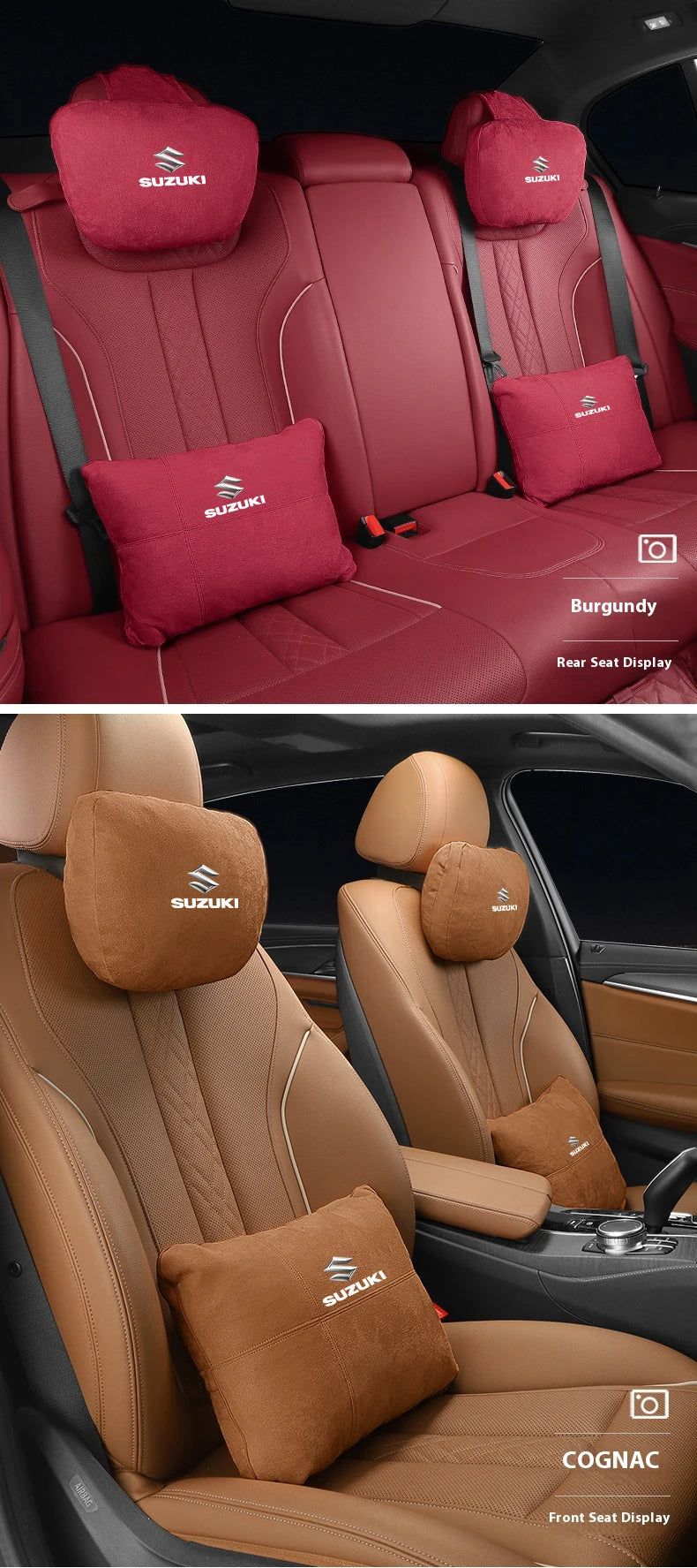 Coussin de Soutien Lombaire pour Voiture, pour Suzuki S-Cross Swift SX4 Vitara Jimny Grand-Vitara Alto Ciaz Lgnis