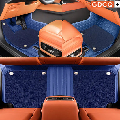 Tapis de Sol de Voiture Personnalisé en Cuir, Ensemble Complet pour Omoda C5 2022 2023, Accessoires Automobiles