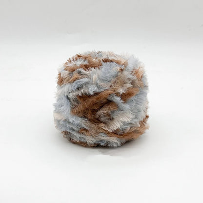 Fil de fourrure Super doux, 1 œuf de 100 grammes, fil de fausse fourrure épais et moelleux pour cils, accessoires et couvertures pour écharpe tricotée au Crochet