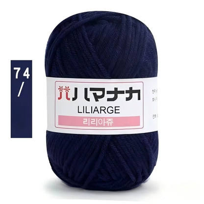 Fil à tricoter en coton doux et épais pour bébé, fil de velours en fibres épaisses pour tricot à la main, fil à crocheter pour pull DIY