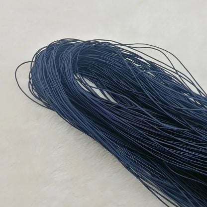 Bande élastique 1.0/ 1.2/ 1.5/ 2.0/ 2.5mm, fil élastique, perles faites à la main pour la fabrication de bijoux, accessoires de couture, bricolage