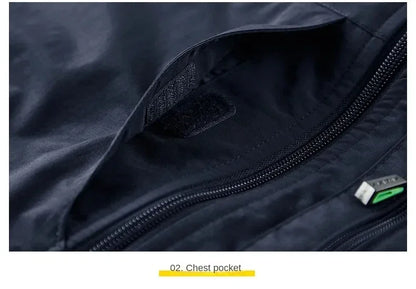 Manteau de randonnée en plein air pour hommes, manteau chauffant, chaud, décontracté, métropolitain, glaMan, vêtements thermiques de luxe, grande taille, mode, hiver