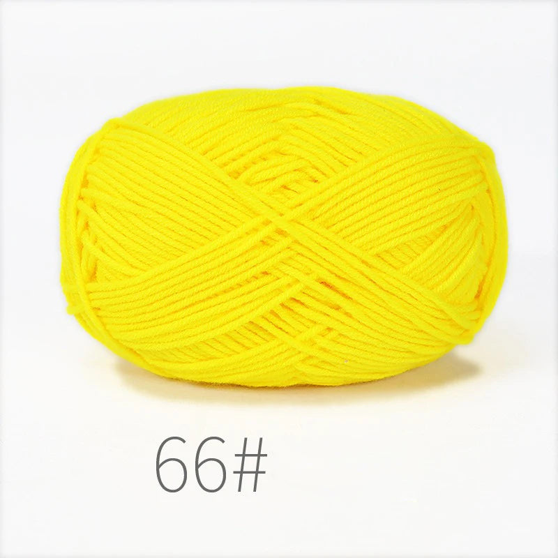 Combinaison de fils de coton au lait, couleurs mélangées, ensemble de fils à tricoter au Crochet pour bricolage artisanal, pull, écharpe, tricot, 5 pièces