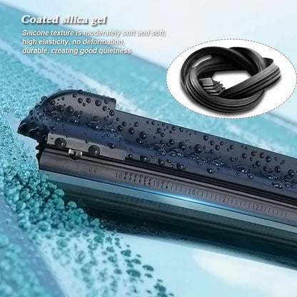 Essuie-glace de pare-brise de voiture, 2 pièces, en caoutchouc de nettoyage pour BYD DENZA D9 N7 Z9 Z9GT FCB LEOPARD 5 8 B5 B8 YANGWANG U7 U8 U9 2023 – 26