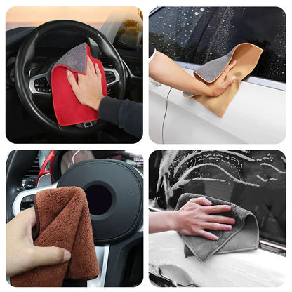 Serviette en daim pour voiture, chiffon de nettoyage, brosse douce, outils de nettoyage pour BYD Atto 3 Yuan Plus Han Tang EV F3 E6 Dmi Song F0 Qin Pro G3 Ea1 Max