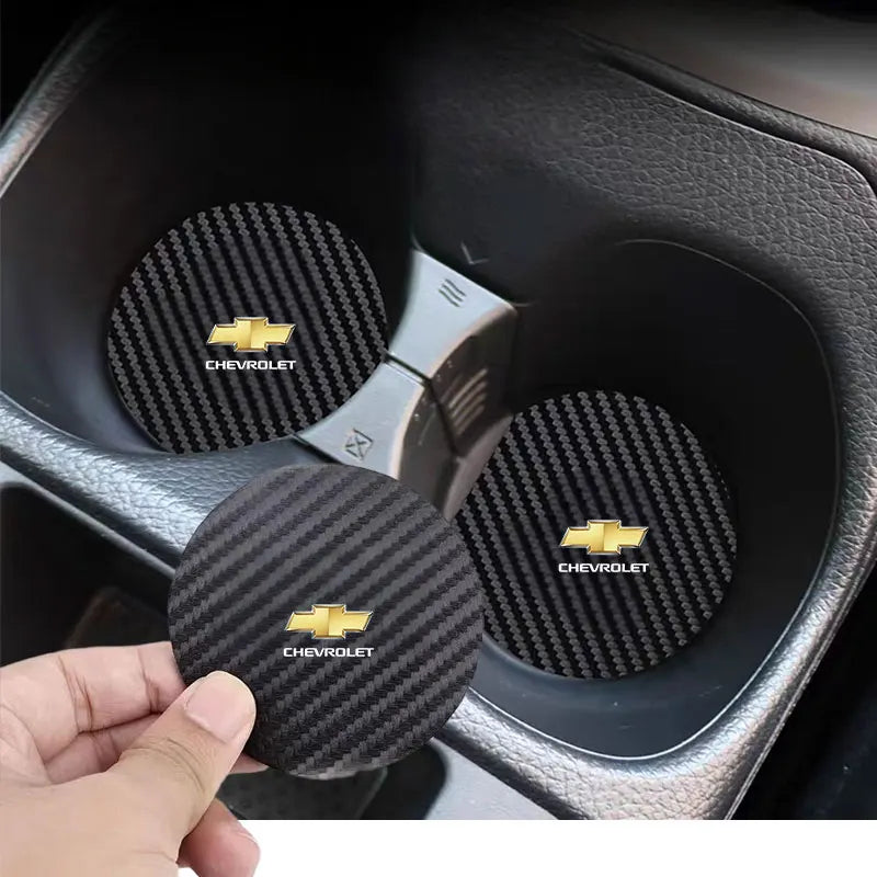 Sous-verre antidérapant pour porte-gobelet de voiture, pour Chevrolet Cruze Impala Malibu Silverado Cobalt Impala Onix pioneer Trax