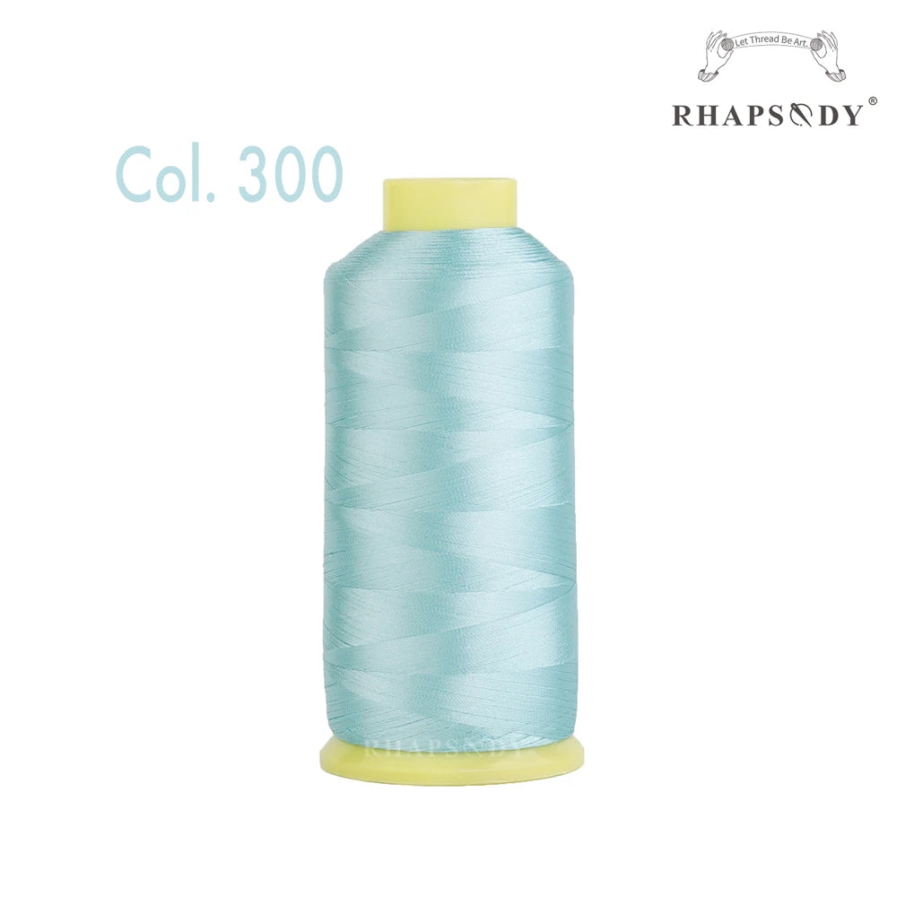 Fil à broder en Polyester 5000m 40WT, pour Machine à broder Brother Singer Janome Babylock, couture à domicile 120D/2 variétés de couleurs