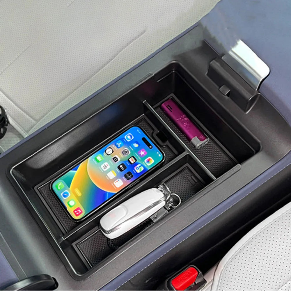 Boîte de rangement d'accoudoir de voiture pour Xpeng G6 X Peng, boîte de rangement de Console centrale, plateau de conteneur, accessoires d'intérieur
