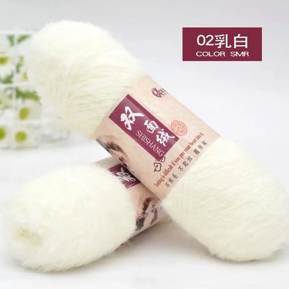 Rouleau de fil moelleux en cachemire à 3 plis, 100 g/rouleau, tricot coloré, laine super douce tricotée, Crochet pour bébé, écharpe pour bébé, fil épais