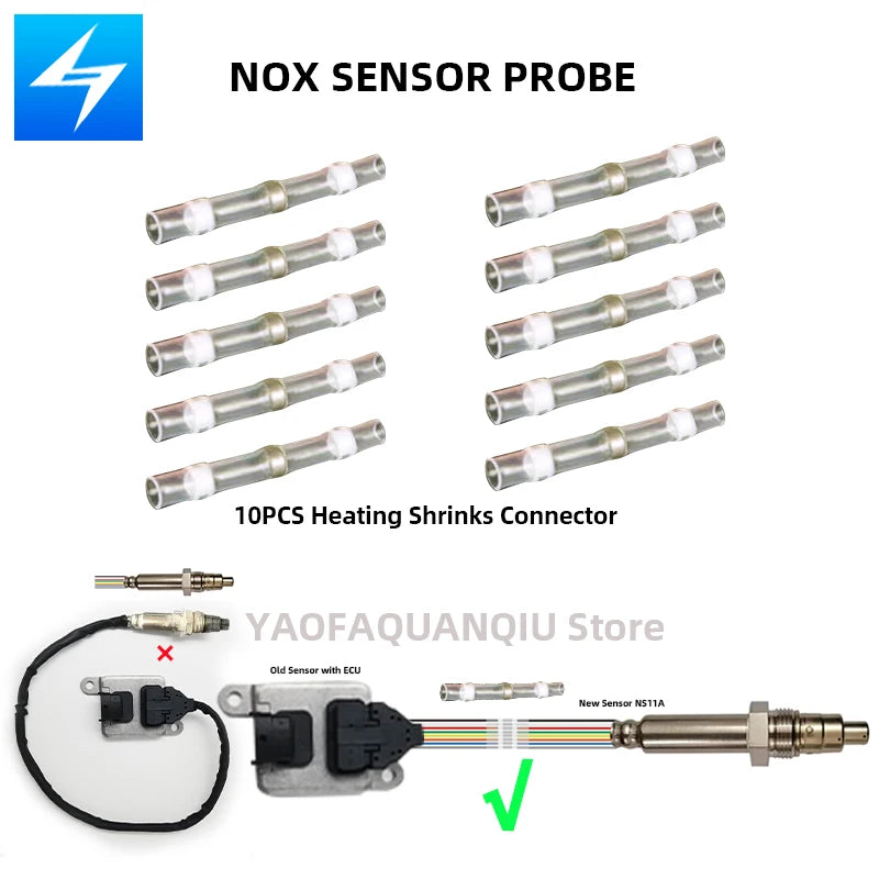 Capteur NOX d'origine pour Mercedes-Benz, A0009053603, 5WK96683D, W205, W166, GLE350, GLE400, ML350, CLA350, 0009053503