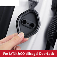 Juste de protection anti-collision pour serrure de porte de voiture, accessoires absorbeurs en silicone, CircNK & CO 01 PHEV lynk 02 03 06 08 09, 4 pièces