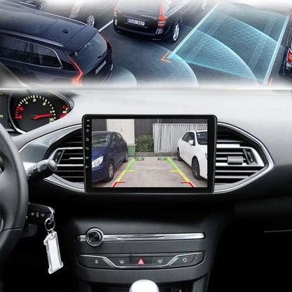 Android 15 pour Peugeot 308 T9 308S 2013 - 2017 Auto stéréo autoradio lecteur multimédia Navigation GPS 4G WIFI sans fil Carplay