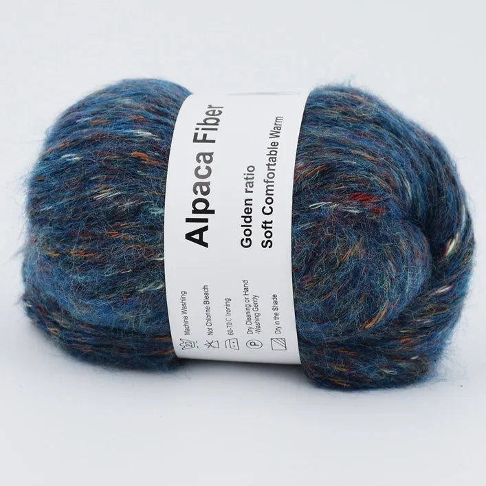 Fil épais tricoté en alpaga, 50g, aiguille colorée chaude, Crochet, écharpe tricotée à la main, fil de laine en coton Alize