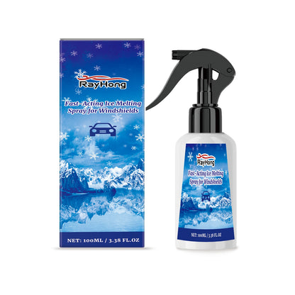 Dégivreur de voiture à action rapide, dissolvant de glace et de neige pour pare-brise, dégivreur Anti-buée pour l'hiver, restauration de la Vision claire pour les vitres et les essuie-glaces
