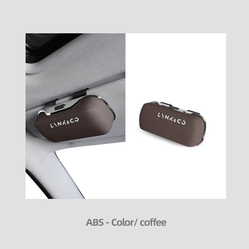 Pour LYNK & CO 900 LYNKCO 09 01 18 03 05 06 07 PHEV MHEV accessoires voiture visière lunettes de soleil étui à lunettes porte-lunettes boîte à clips