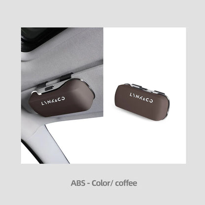 Pour LYNK & CO 900 LYNKCO 09 01 18 03 05 06 07 PHEV MHEV accessoires voiture visière lunettes de soleil étui à lunettes porte-lunettes boîte à clips