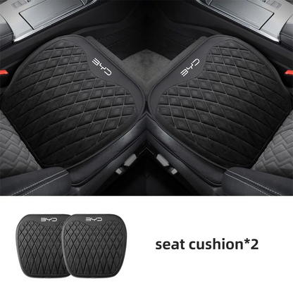 Housse de siège de voiture chaude en flanelle et peluche, pour BYD Seal U Atto3 Atto2 Dophn Seagull S6 S7 Tang X Dream, automne et hiver