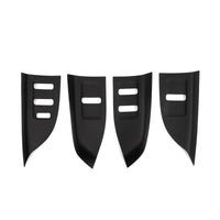 Autocollant de panneau de levage de verre en Silicone pour voiture, Film de protection pour panneau de cadre de bouton de fenêtre pour Zeekr 7X 2024 2025 2026 accessoires