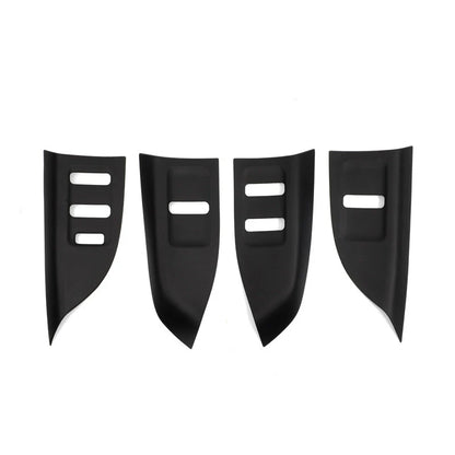 Autocollant de panneau de levage de verre en Silicone pour voiture, Film de protection pour panneau de cadre de bouton de fenêtre pour Zeekr 7X 2024 2025 2026 accessoires