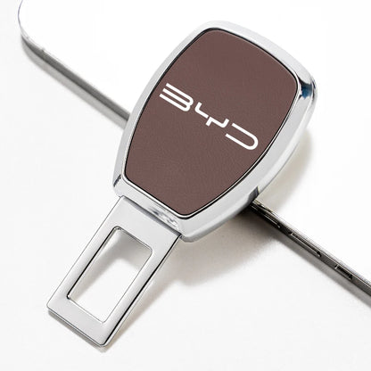 Boucle d'extension de ceinture de sécurité de voiture, accessoires de couverture de ceinture de sécurité pour BYD Atto E6 Tang E3 E9 F3 Song F3R Qing Yuan D1 S6 F0 E5 E2 E1