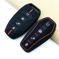 Housse de protection en Silicone pour clé de voiture, pour BYD Han Ev Tang Dm/Qin PLUS/Song Pro/MAX/Yuan Dolphin E2, accessoires de voiture, 2025